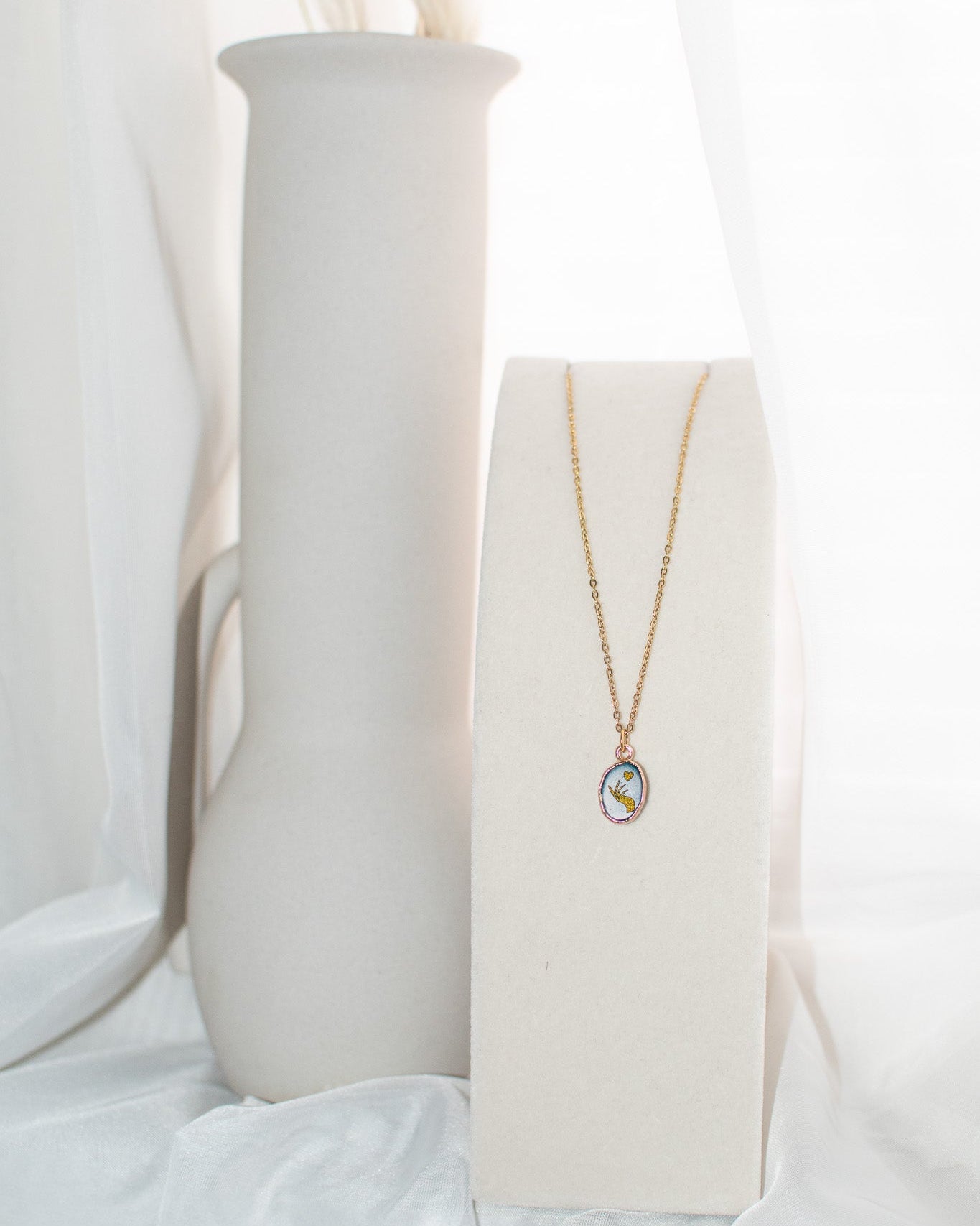 Gemstone Symbol Necklace