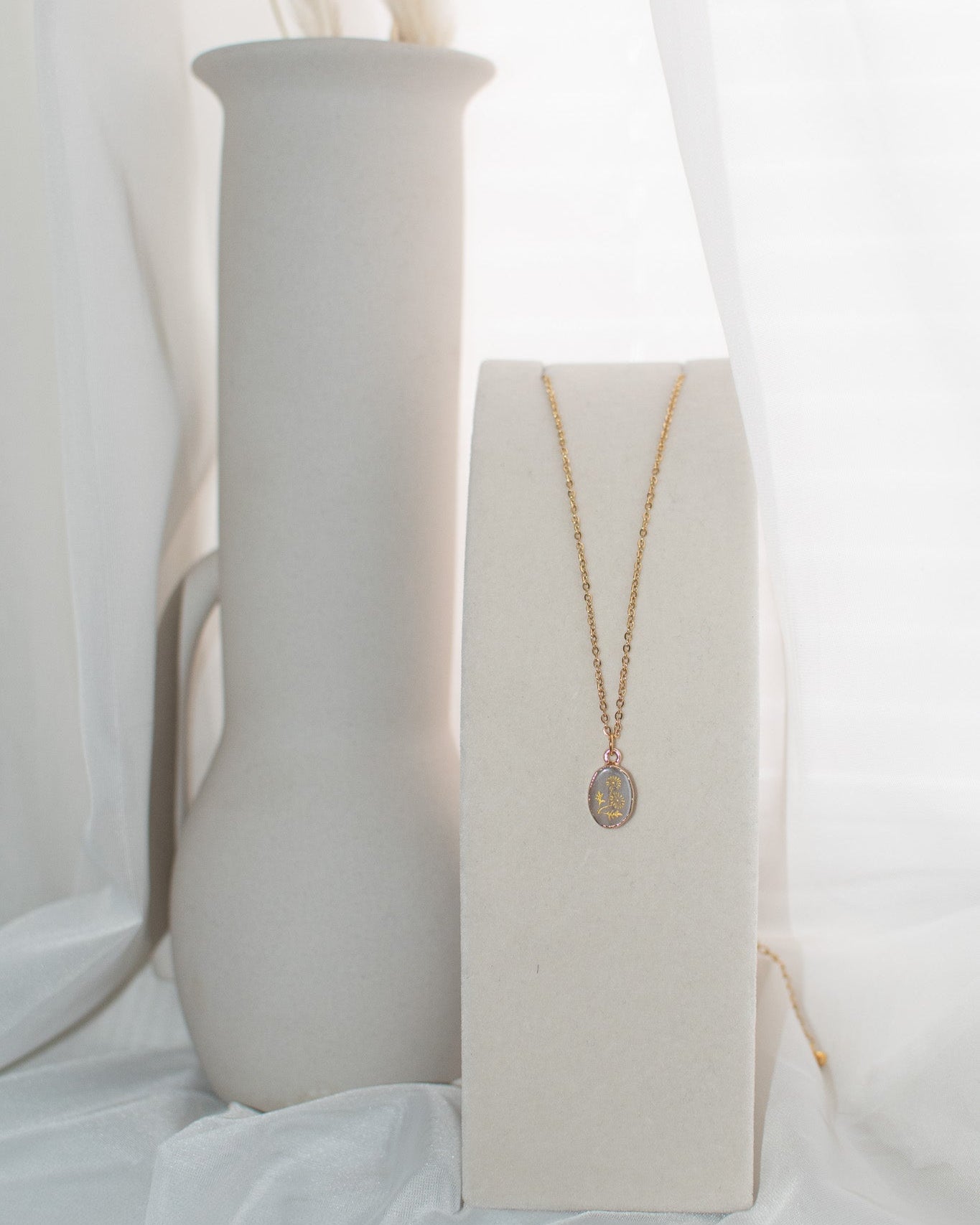 Gemstone Symbol Necklace